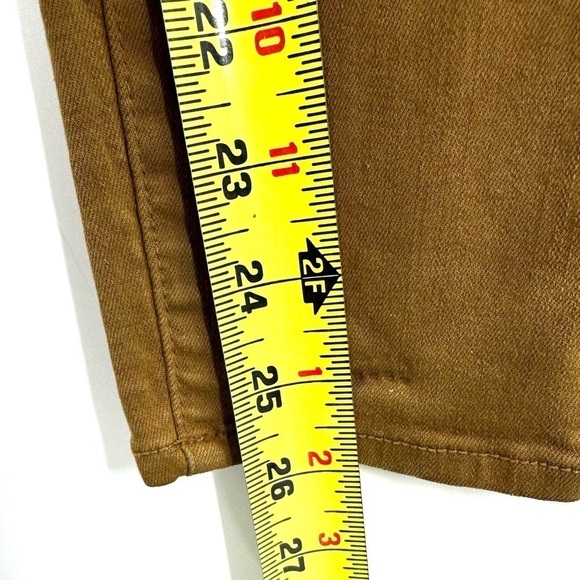L'Agence Margot High Rise Skinny Jeans Size 25 Cedar Brown - Picture 12 of 13